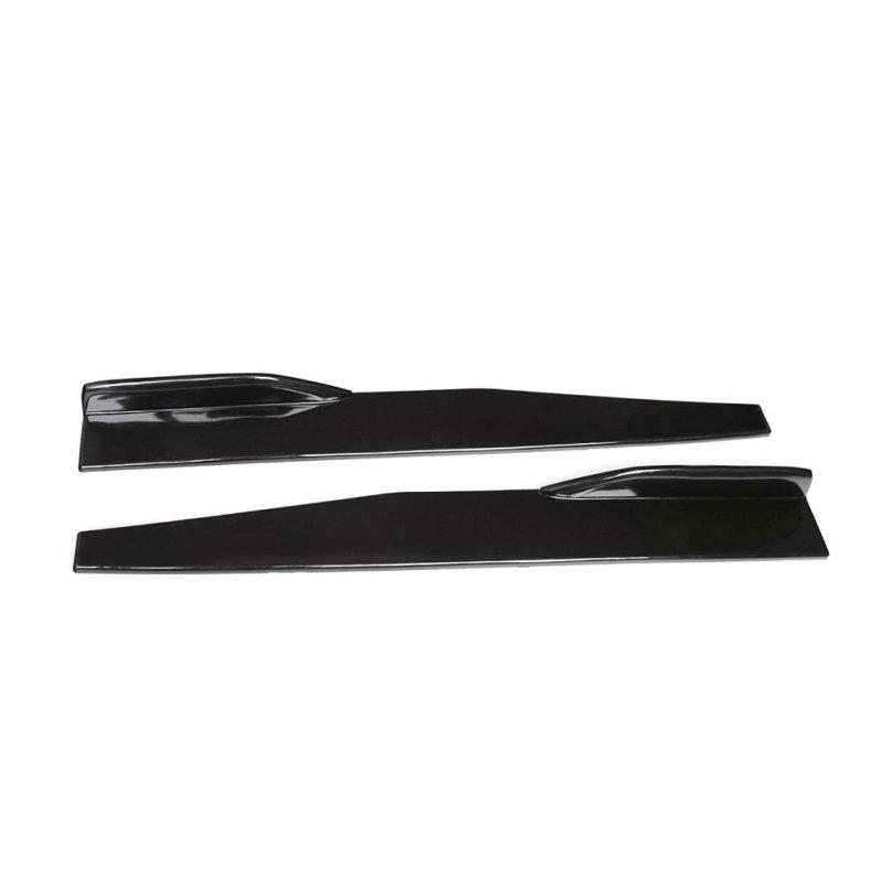 74.5cm Universal Mașină Fustă Laterală Rocket Splittere Aripioare Aripioare Difuzor Profesional Auto