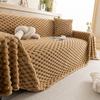 Sofa Cover Cloth Winter Plush Anti-slip Sofa Cover New Anti-cat Scratch Cushion Blanket