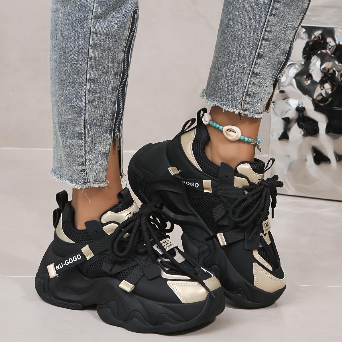 

Женская обувь Весна 2025 Дышащая Удобная Одинарная обувь 35 чёрный