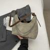 Retro Trendy Unterarm-Crossbody-Taschen mit großer Kapazität für Damen, modische vielseitige Knödel-Brötchen-Premium-Pendler-Schultertaschen