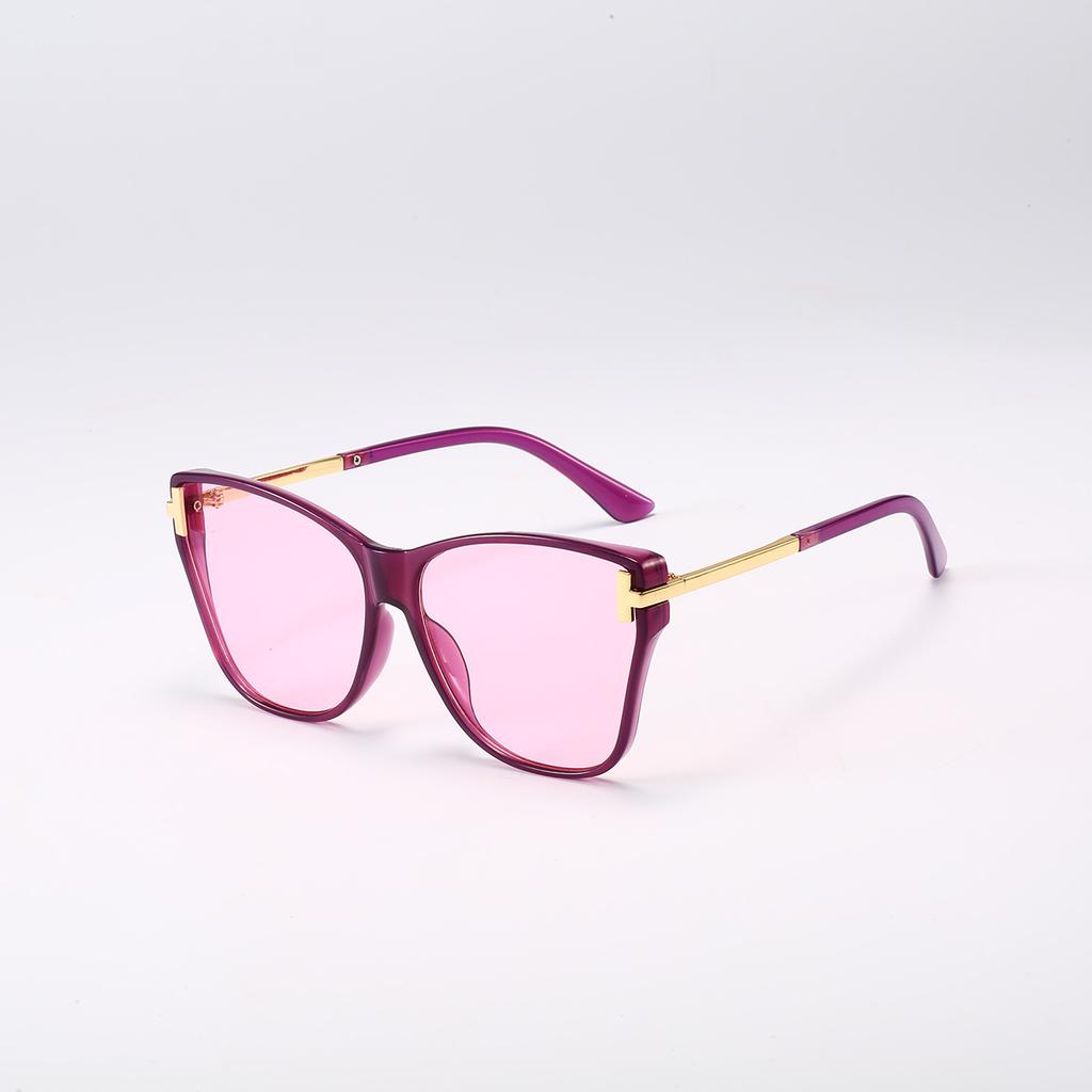 6Pcs Trendy New Sunglasses For Women Cat Eye Fashion Glasses Transparent Frame Glasses Female Eyewear Sunglasses For Daily