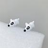 Cute Alloy Ear Studs Suitable for Women and Girls 3D Shark/Dinosaur/Whale Animal Cartoon Biting Ear Stud Earrings