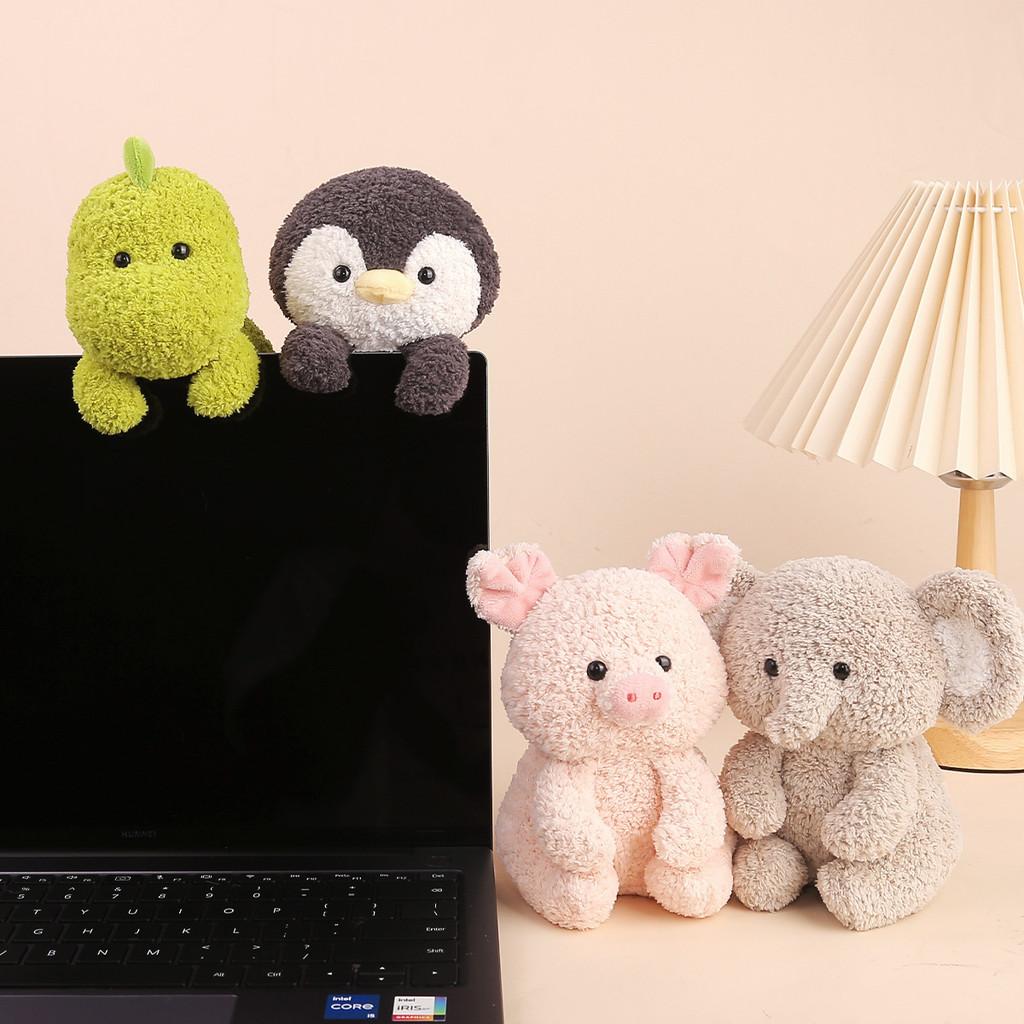 Fox Donkey Dinosaur Penguin Cat Plush Toy Stuffed Animal Doll Decoration Gift