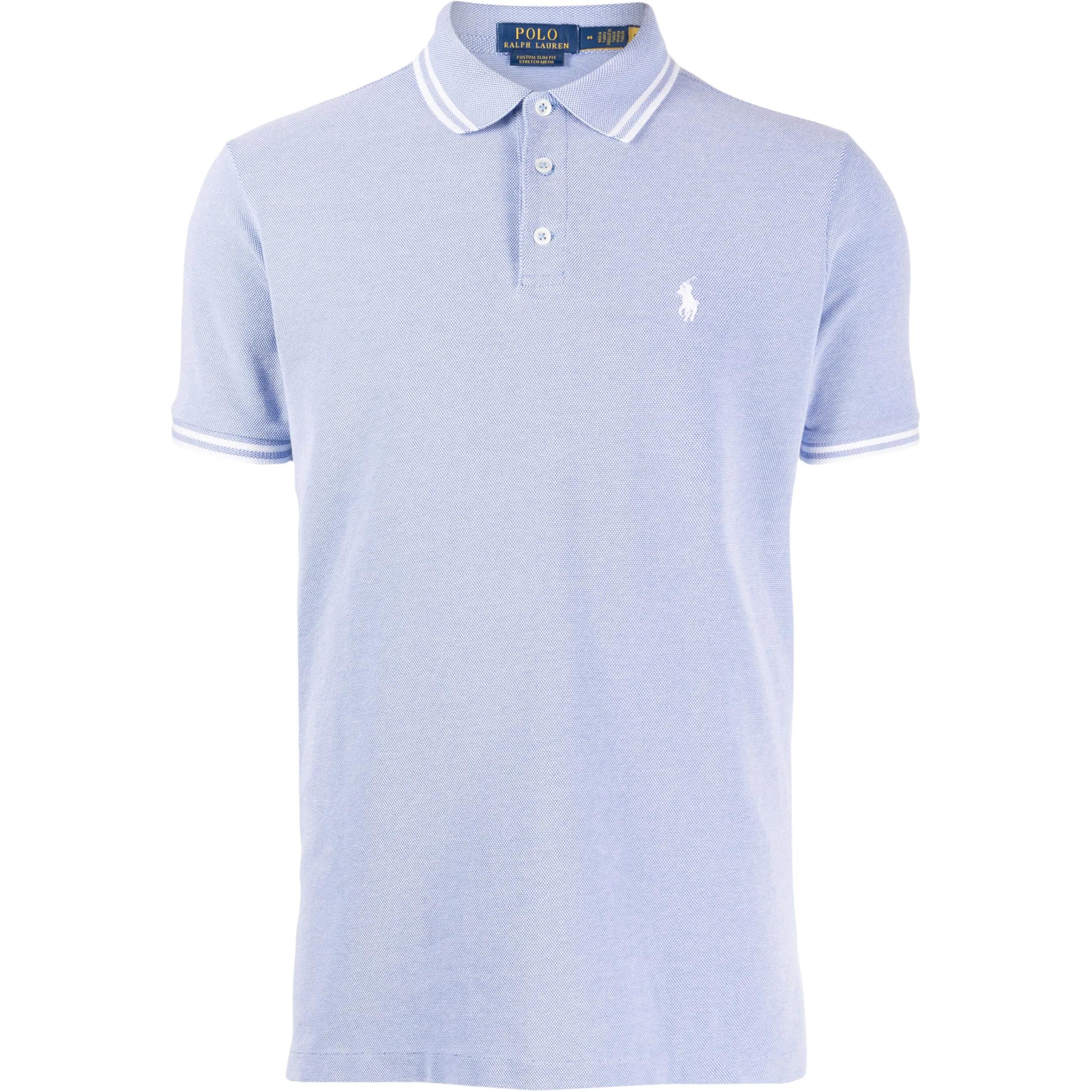 

Polo Ralph Lauren SS23 Логотип Полосатая отделка Короткий рукав Поло Мужские топы Синий 710898948-001 XXL