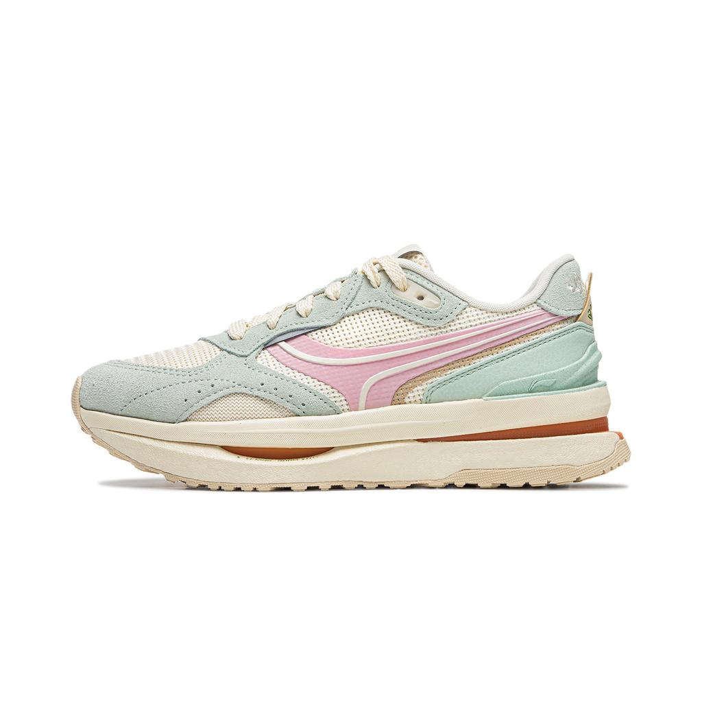 Li Ning Zhongning M1000 Cushioning Slip Resistant Abrasion Resistant Breathable Support Rebound Low top Casual Shoes AGCU078-13