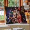 Korea Kpop Band K-Katseye Cushion Cover Polyester Sofa Cushions Decorative Throw Pillows Home Decoration Pillowcover