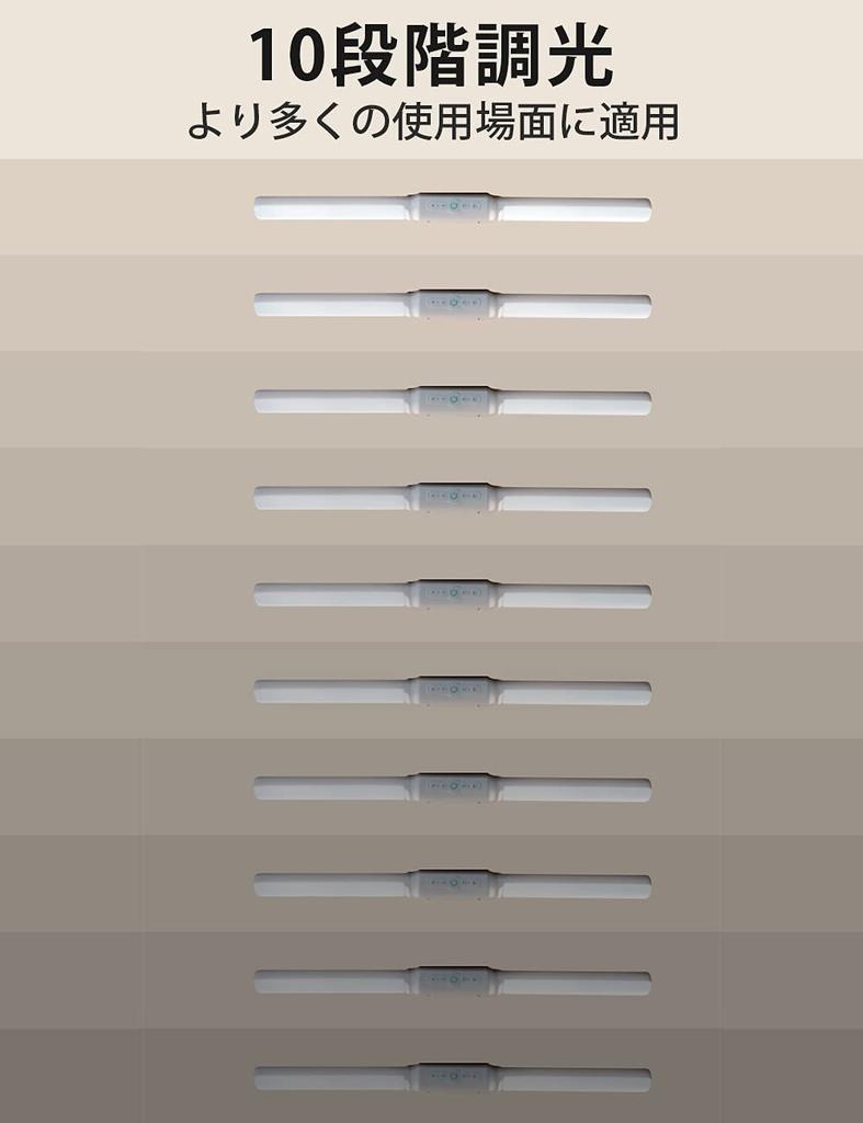 LED Desk Lamp, LED Magnetic Light, Wall-Mounted Stylish Light [3 Color Settings, 350° Adjustable, Timing Function, Double-Sided Tape Included]
