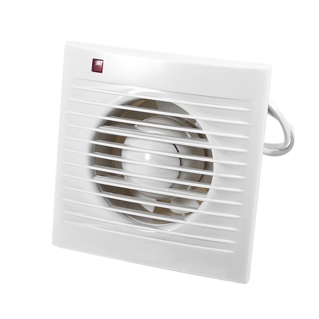 Lüftungs-Abluftventilator für Badezimmer, Toilette, Küche, Fenster, Wandmontage, 220 V, 4