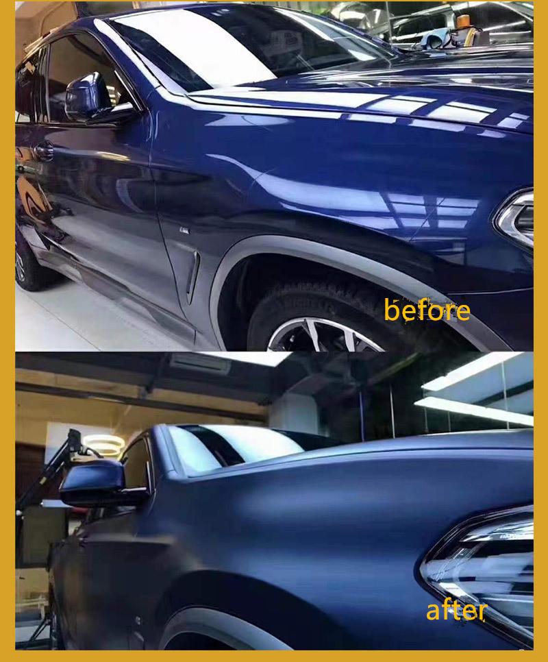 2 Layers Matte PPF Clear Protection Vinyl Film for Vehicle Paint Scratch Shield Car Stickers Motorcycle Laptop Skateboard Wraps