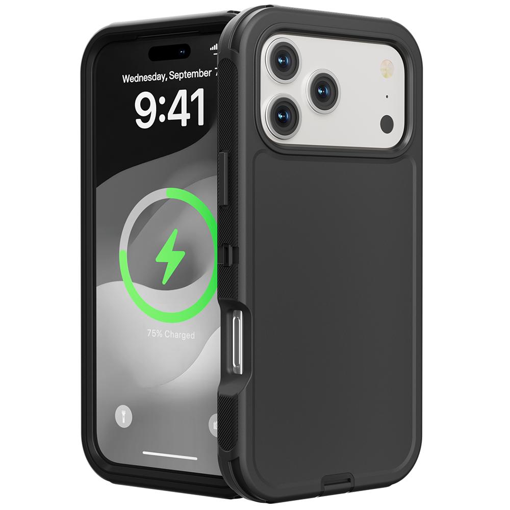 Heavy Duty 3IN1 Ott Defender Phone Case for iPhone 17 16 15 14 Plus 13 12 Pro Max Air 17e 16e Shockproof Protect Cover Funda