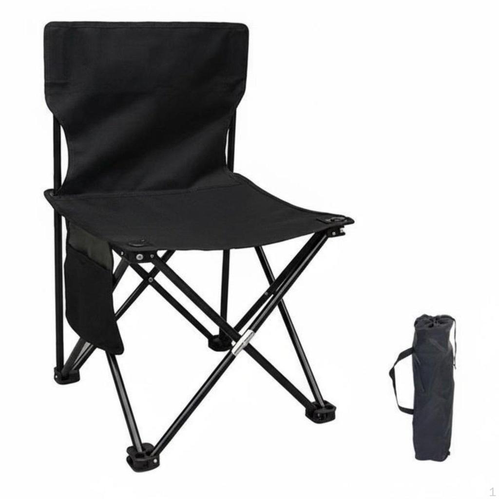 foldable outing Seat Lightweight CrossLegged Chair Spacesaving Folding Stool for Anglers,
