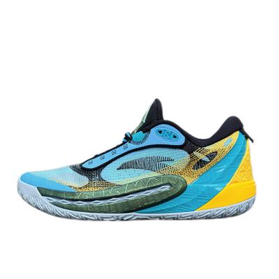 Schockwelle 6 Rutschfest Abriebfest Niedrige Basketballschuhe Herren Blaue Sneaker 112431106Q-8