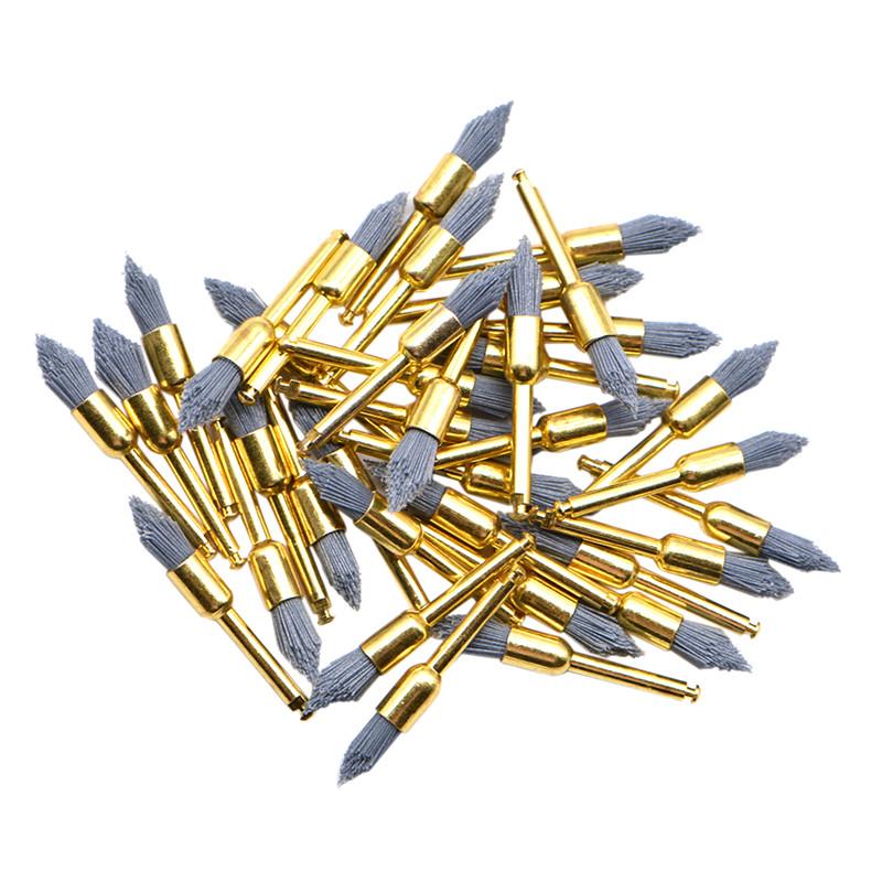 10 Stück Dental-Polierbürste, scharfer Kopf, Zähne, Prophy-Bürsten, Siliziumkarbid-Material