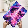 Anime Girl With Sword Poster Customized Wall Art Vintage Metal Signs Retro Tin Plaque for Man Cave Office Decoration Room Decor