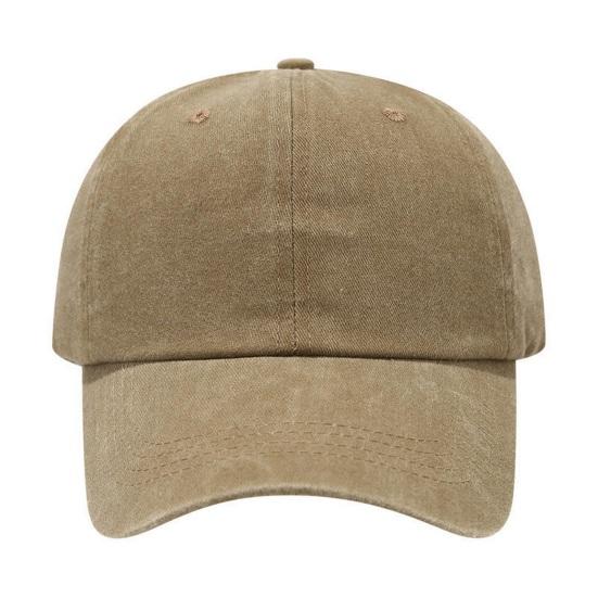 Baseballpet Zachte Top Verstelbare Gesp Gewassen Verweerd Zon Hoed Retro Straatstijl Mannen Vrouwen Baseballpet
