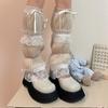 Lolitas Leg Warmer Y2K Knitted Leg Sleeves Goth Baggy Cuffs Ankle Heap Socks JK Uniform Foot Cover Lace Frilly Leg Socks