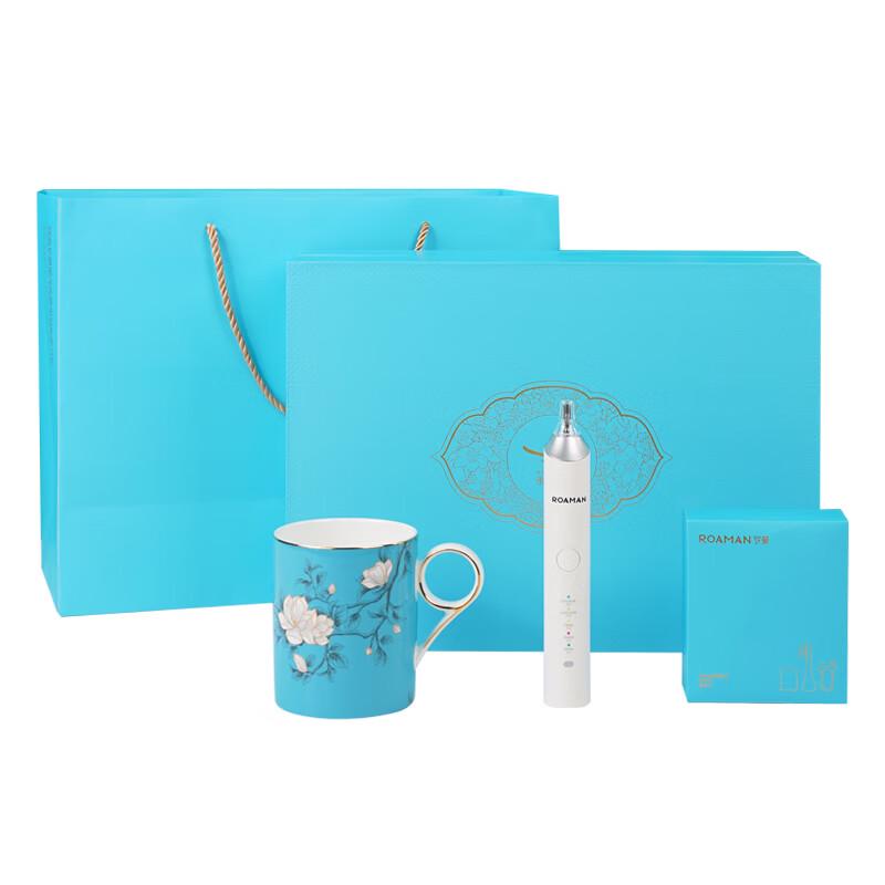 Yongfengyuan Roman Ceramic Mug and Electric Toothbrush Set