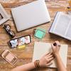 Universal Cute Sweet Creative Desktop Mini Chair Stand Can Be Used As Decorative Ornaments Foldable Lazy Drama Cell Phone Holder