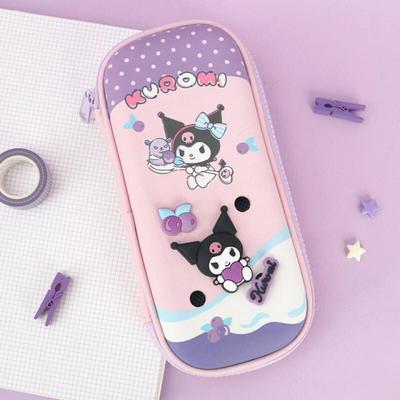 Kuromi Charm Play Wide EVA Pouch
