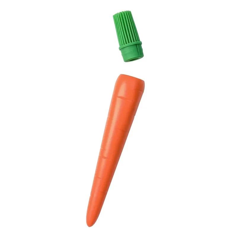 

Hot Basting Brush Silicone Pastry Brush BBQ Oil Brush Carrot Shaped Kitchen Tools for BBQ Grill Baking Kitchen Cooking красный