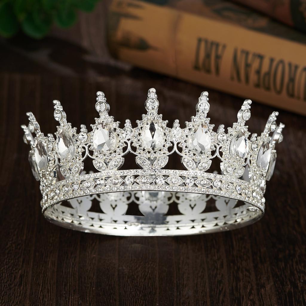 Bridal Headpiece Round Crown Vintage Selection Beauty Crown Wedding Season