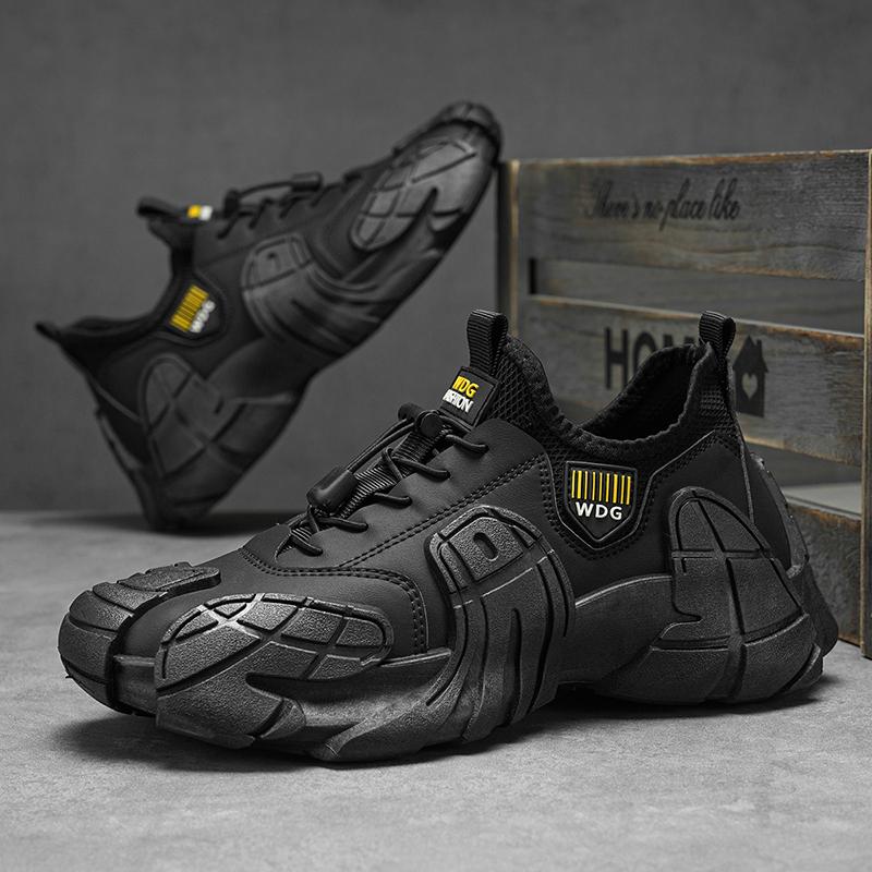 Summer Men Barefoot Sock Shoes Man Daily Breathable Casual Walking Shoes Fashion Running Sneakers Comfy Platform Tenis Shoes