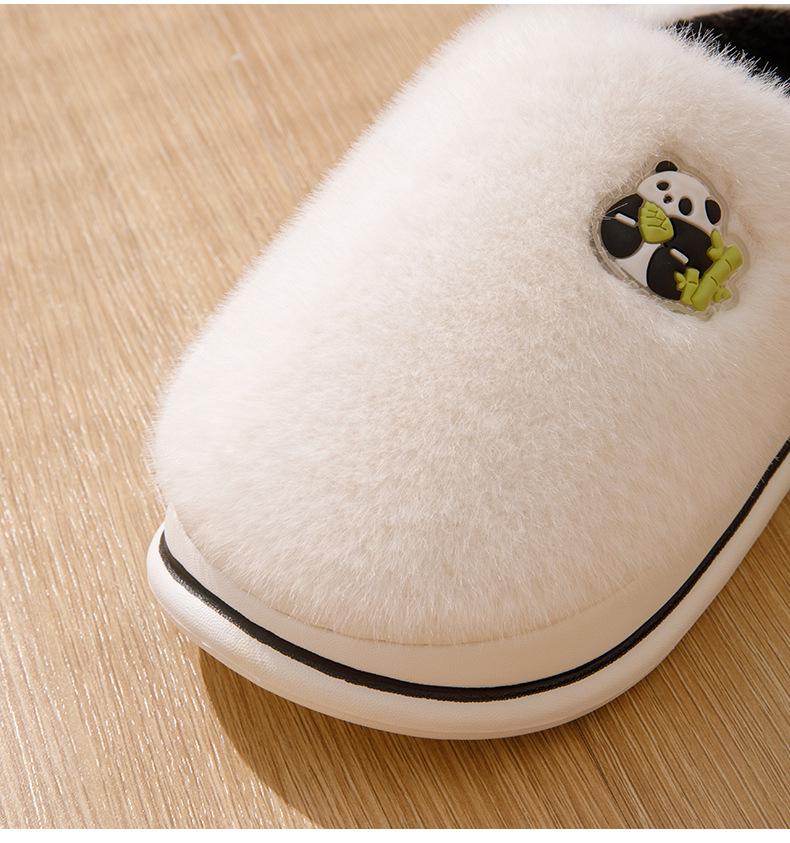 Pánské a dámské bavlněné zimní pantofle do interiéru 2025: Protiskluzové, Silná podrážka, Teplé a útulné