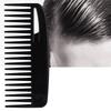 Colorful Large Wide Tooth Hair Styling Comb Anti Static Hairdressing Comb Hairstyle Tool Black