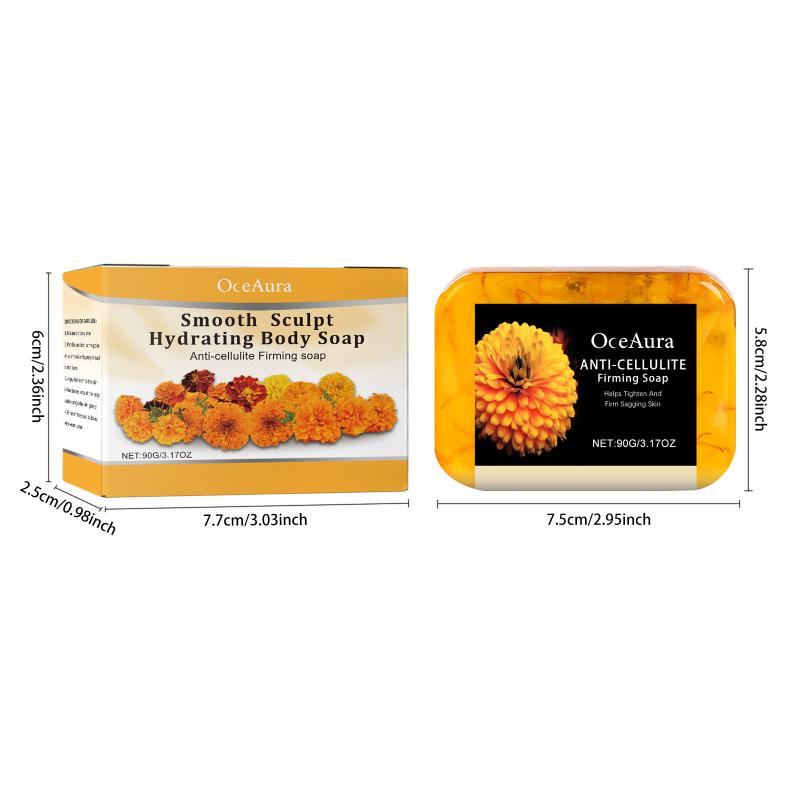 Oceaura Hydrating Bath Soap Gentle Body Cleansing Boost Skin Moisture Nourishing Daily Full Body Care Soap