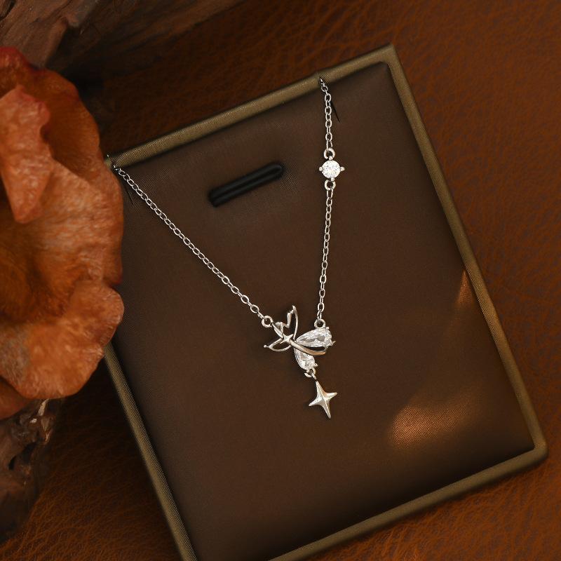 

Ожерелья цирконий темперамент ключичная цепочка подарок для девочек для женщин подвески мода винтажная подвеска ювелирные изделия