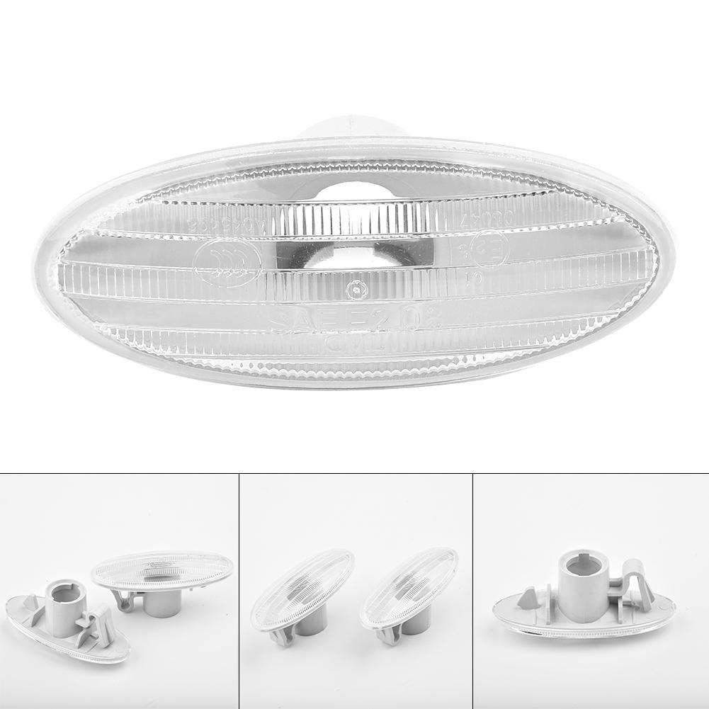 Carcasa lămpii de semnalizare laterală pentru aripi, 2 buc. 26160-89900 pentru NISSAN MARCH III K12 pentru NISSAN NOTE E11 pentru DUALIS