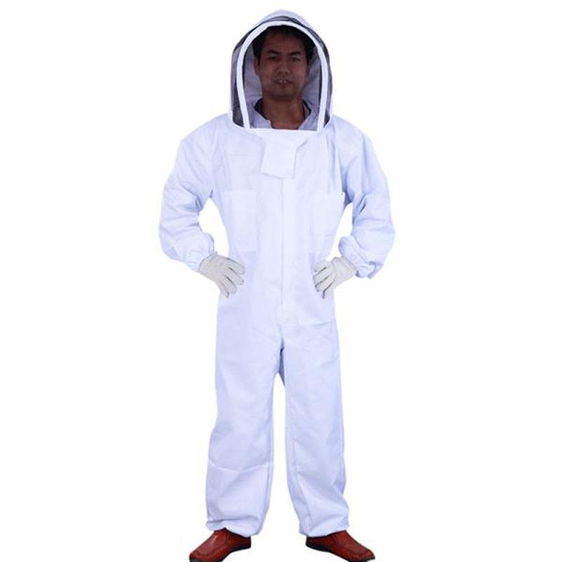 

Костюм пчеловода Оборудование Профессиональный Защитный костюм пчеловода Оборудование для пчеловодства Костюм пчеловода с капюшоном Для пчеловода L белый