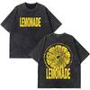 Louis Tomlinson Lemonade Tour  Merch Vintage Washed  T Shirt Unisex Summer Fashion Tshirts Oversized Aesthetic Trendy Tshirts