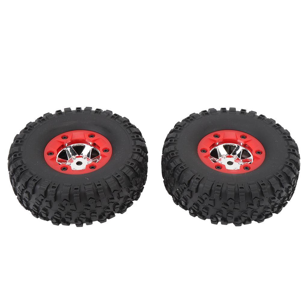 2 buc. Cauciuc Roată Stângă Mașină RC Ușor Cauciuc Anvelopă Roată de Rezervă pentru WLtoys 124006 12427 12423