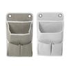 Multifunctional Wall Hanging Storage Bag Cotton Linen Hanging Storage Pockets For Bedroom Office Dorm Organizers