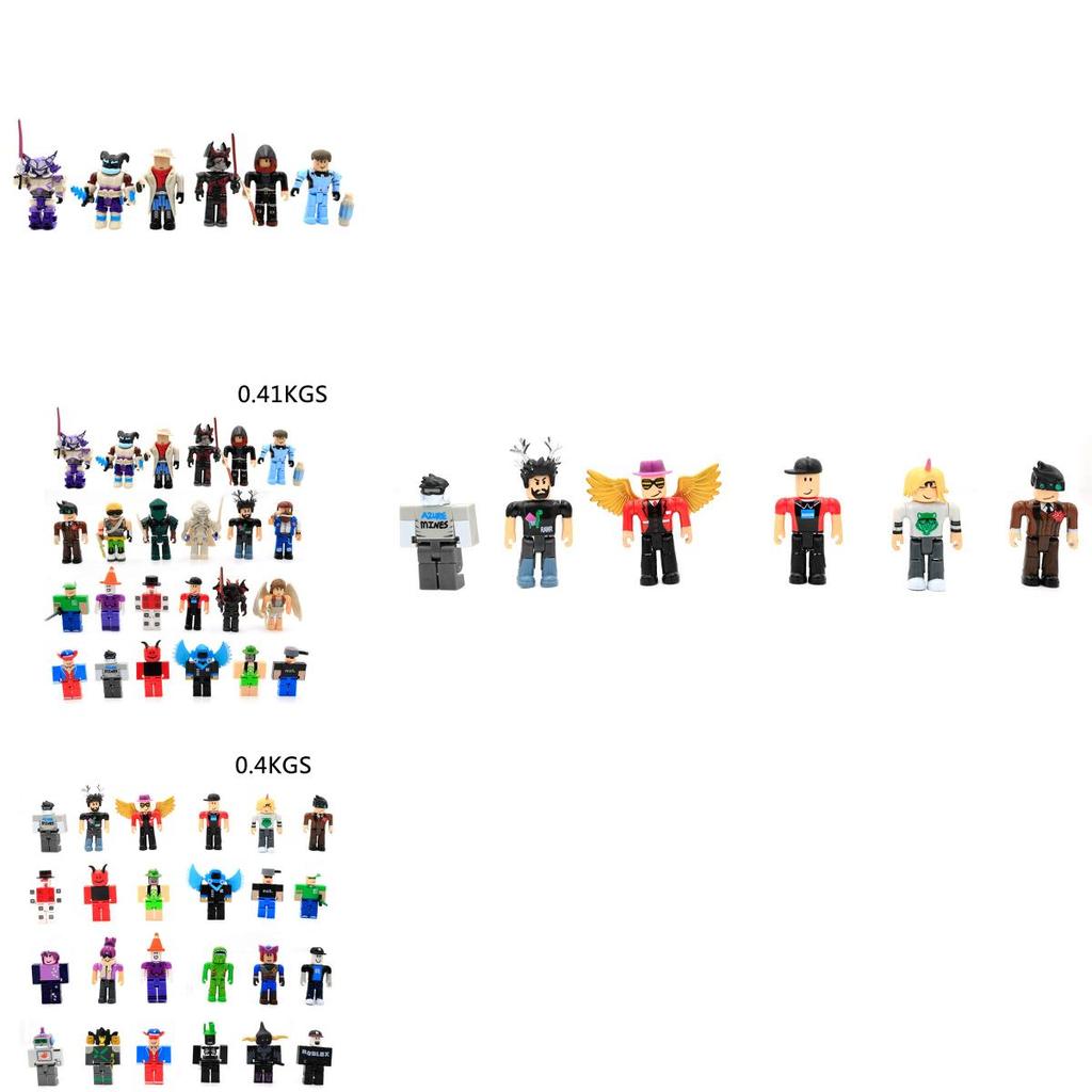 Buntes 24-teiliges Set von Roblox-Spiele-Actionfiguren, ideal für Sammler und Kinder