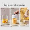 Electric Egg Stirring Cup Large Capacity Portable Cordless Automatic Mixing Cup Multi-purpose High Speed Coffee Milk Protein Powder Stirring Cup