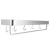 Bathroom Shelf Wall Mount Space Aluminium Shower Single Layer Shelf Shampoo Storage Rack50cm