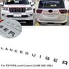For Land Cruiser 300 Lc300 2021-2023 VXR GXR 3D Letter Sticker Tailgate Badge Emblem Badge Exterior Modification Emblem
