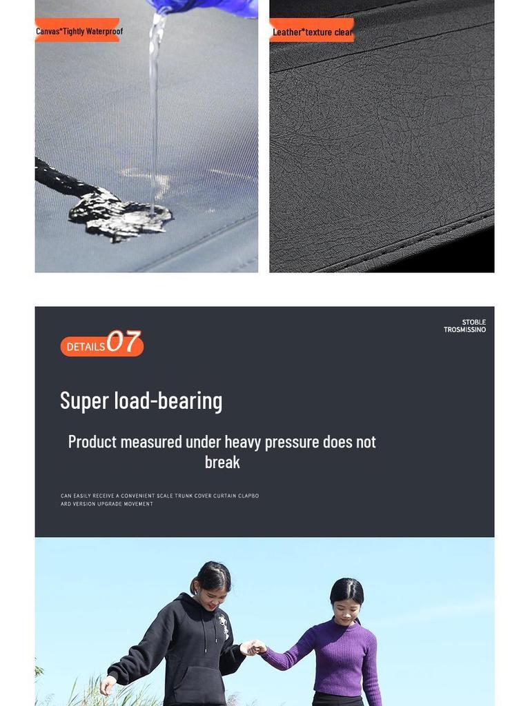 NETA U & Vpro Trunk Cover and Sunshade Partition