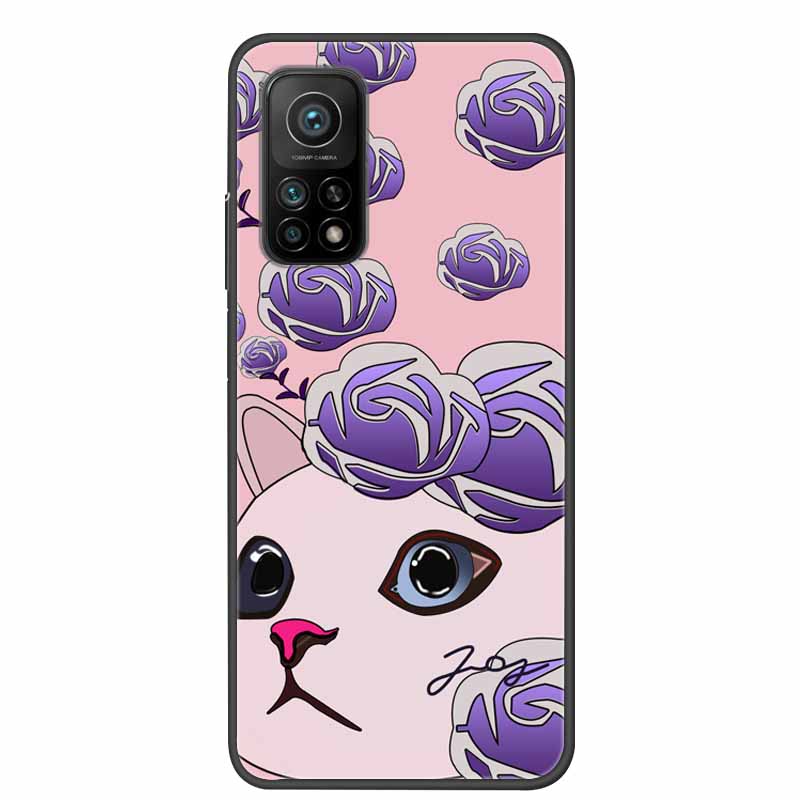 Etui dla Xiaomi Redmi Note 11 Pro 5G Czarne Silikonowe Miękkie Etui na Telefon Dla Xiaomi Redmi Note 11 Pro 11S Tylne Etui Mi 10T Pro