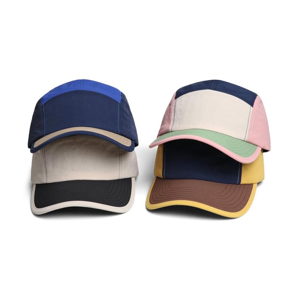 5 Panel Baseball Cap for Men Women, Quick-Dry Fabric, Ideal for Outdoor Running, Cycling & Daily Casual Fashion Hat