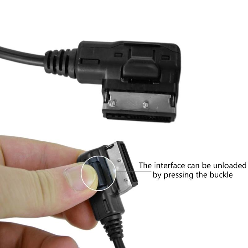 Car Radio AMI To AUX Cable 3.5MM MP3 Adapter For W212 S212 W218 C300 A207 W207 W204 W221 Automotive Stereo Cable