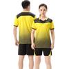 Unisex Volleyball Team Uniform Set - Short Sleeve Jersey and Shorts for Training