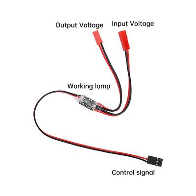 RC Drohne Wasserpumpe PWM Signal Controller 8A 17A Fernbedienungsschalter 3-30V Luftmodell Pflanzenschutz Motorantriebsmodul