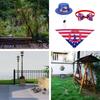 Porch Geese Clothes Patriotic Lawn Geese Statue Clothing Garden Decoration Accessories For Patio Courtyard Yard Statue Decor
