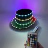 Kreativ LED-hatt som lyser Upplysande LED-hatt för män MJ Dans Cosplay Ljusande Keps Maskerad Scenuppträdande Tillbehör