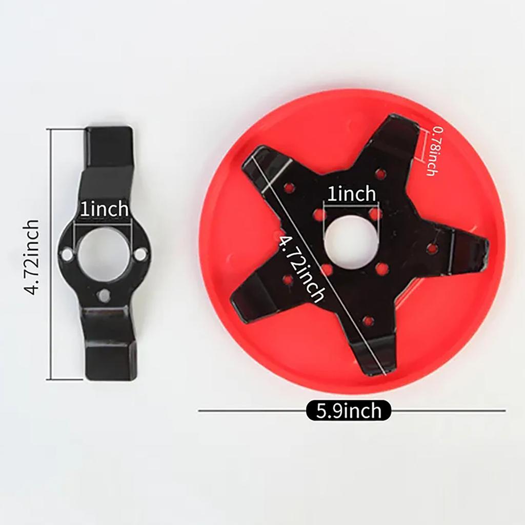Universal Brush Cutter Blade Dual Use Weeder Plate Lawn Mower Trimmer Head Brush Cutter Grass Cutting Machine Tool Accessories