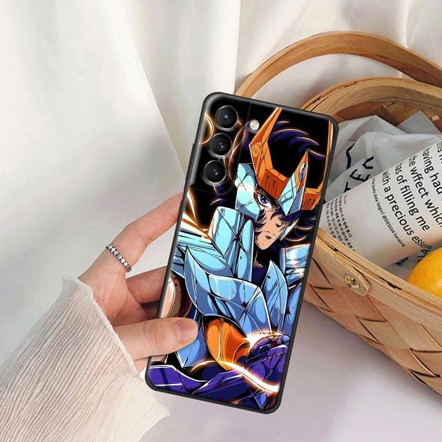 Anime Saint Seiya Phone Case For Samsung Galaxy S24 S23 Ultra 5G S20 S21 FE S25 S24FE S26 Plus Cases Soft Cover Pegasus Seiyas