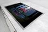 SZKLANA PŁYTA i DESKA DO KROJENIA 100x52 DRZEWO